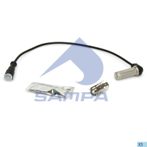 Датчик ABS КУТОВИЙ 400mm BPW  DAF IVECO  SAF ( WABCO 4410329212 )