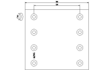 Накладка гальмівна  SAF 367x180  19479  3057316800SAF