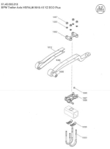 Сайлентблок ресори BPW 30х60х72 OEM; 0203159800 - фото 2