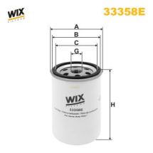 Фільтр палива  WIX   -  33358E