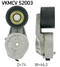 Натяжний механізм IVECO OEM: 504046191, 99436331, 99471920