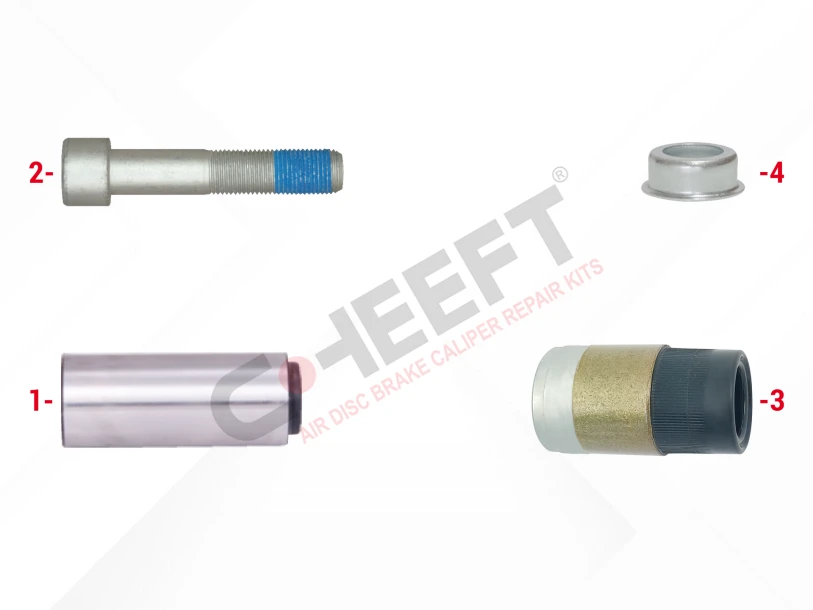 Ремкомплект суппорта ( направляющa+пильник )  CHEEFT SL7,SN6,SN7,SK,7NA7,ST6,ST7  OEM:   K000698