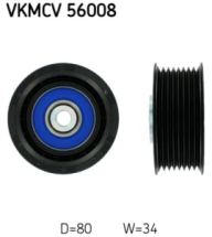 Направлячий ролик SCANIA OEM: 1858884, 1795774, 1510698, 1475155 - фото 3