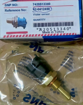 Датчик температури охолоджуючої рідини RENAULT, NEW HOLLAND, VOLVO, IRISBUS, IVECO, CASE, FENDT, KAMAZ,  OEM: 5010412450; 0281002744; 0281002209