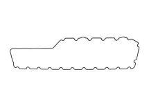 Прокладка кришки теплообмінника  RENAULT,  VOLVO OEM: 7420979871;  20979871   