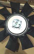 Віскомуфта з крильчаткой в зборі Foton Aumark OEM: L1130310200A0 - фото 2