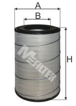 Фільтр повітряний MAN A333 MFilter   ( LX612,  MF C301353 ) - фото 2