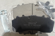 Колодки гальмівні KINGS TEC; DAF; IVECO; OEM: 1617343; WVA29087; K046771K50; 3409010702