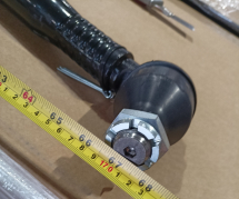 Поперечна рульова тяга MERCEDES L - 1685mm DASKRAFT OEM: 9603300103 - фото 2