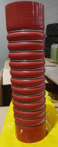 Патрубок інтеркулера гумовий армований  100x405mm DAF OEM: 1378391 - фото 3