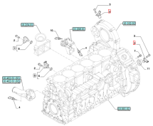 Датчик положення колінвала / розпредвала Cursor 9 IVECO, HONGYAN, NEW HOLLAND, CASE, HOWO, FAW, Shacman, Dongfeng, Foton  OEM: 5040966450, 504096645 - фото 3