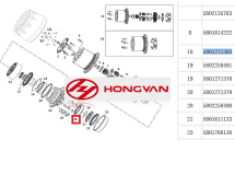 Підшипник ступиці (маточини)  110x200x56    HONGYAN, IVECO, HOWO, SITRAK OEM: 32222, 5801271303, 67522А, WG9981032222 - фото 2
