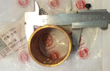 Втулка шкворня d1(зов.) - 51mm/d2(внут) - 45mm. висота 39mm  IVECO, Hongyan, Howo OEM: 5801275825