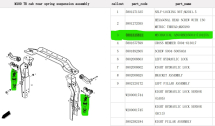 Амортизатор кабіни IVECO, Hongyan OEM: 5801315811, CK6838, 5004-510125A - фото 2