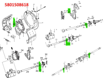 Втулка гальмівного вала  40x45x35 IVECO, HOWO, HONGYAN OEM: 5801508618 - фото 2