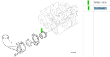 Термостат CURSOR 9  IVECO, HONGYAN, HOWO, CASE  OEM: 5801706812, 5801343600, 5801398068, 504096443 - фото 3