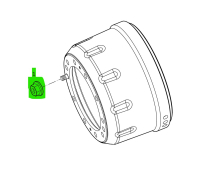 Гайка колеса M22x1,5 32,5mm. IVECO, HONGYAN, OEM: 5801712015