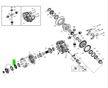 Сальник фланця заднього редуктора 90x130x20 IVECO, HONGYAN, HOWO, SITRAK OEM: 5801925745 - фото 3