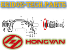 Сальник балансира IVECO, HONGYAN, HOWO, FAW, SHACMAN, FOTON, SITRAK, JAC, DONGFENG, SHAANXI OEM: W400006087