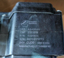 Насос дозатор реагенту ADBlue CUMMINS  ISF4.5 ISF2.8 ISB6.7  FOTON, KAMAZ, Dongfeng,  OEM: H0125220003A0, 5303018, 4328805 - фото 2