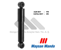 Амортизатор SAF L315x475 OEM: 2376003000, TS3034, N6885534, N6885512