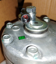 Компресор кондиціонера ZC7H15, 24V, FOTON BJ 1186 OEM: M481200000216; ZC7H15 - фото 3