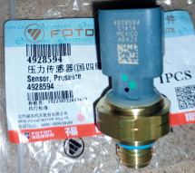 Датчик тиску випускних газів FOTON, CUMMINS X, ISX, QSX, SOLARIS, PACCAR, GAZ OEM: 4928594 - фото 2