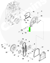 Натягувач ланцюга Cummins ISF 2.8, Foton, Jac, Gaz (Газель), OEM: 5267974 - фото 3