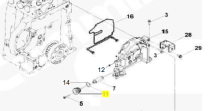 Кришка натягувача ланцюга Cummins ISF 2.8, Foton, Jac, Gaz (ГАЗель Бизнес/NEXT). OEM: 5340699; 5255518; 5340701; 5296352 - фото 3