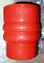 Патрубок (110mm. d=63/73mm.) інтеркулера FOTON 1088, 1128 OEM: 1105911900118; L111900000419; L111900000273; F1105911900118A1749 - фото 2