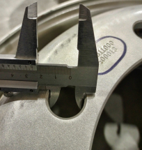 Диск колеса R19,5X7,50. Foton Aumark S120 1128 OEM: L131100000013; L131100000086 - фото 3