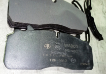 Колодка гальмівна передня FOTON Aumark  S120 1128 (ціна за 1шт.) OEM: L130000000004-3435 - фото 3