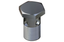 Болт банджо (M16x1.5x28)  турбокомпресора Cummins 6,7 OEM: 4940181