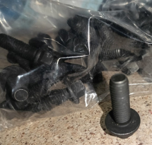 Болт M8x1.25x25/30mm. піддону Cummins I6.7 M8 x 1.25 x 25/30 OEM: 4981915; 4898482 - фото 3