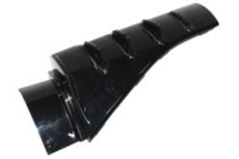 Пластиковий кут кабіни (R) Iveco, Hongyan OEM: 5801767732; 5801767730