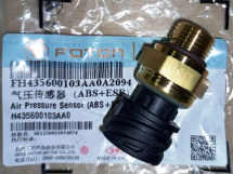 Датчик тиску повітря у пневмосистемі M16 4 pin.  FOTON AUMAN; HONGYAN Genlyon OEM: H435600103AA0