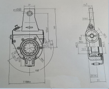 Трещотка FOTON 1126; 1128 S120 OEM: QT385D321-3551010  - фото 3