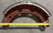 Передня гальмівна колодка Foton Auman OE: CD0901-N002; SH3501085-N002; SH3501105-N002, SH3501185-N002