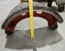 Передня гальмівна колодка Foton Auman OE: CD0901-N002; SH3501085-N002; SH3501105-N002, SH3501185-N002 - фото 2