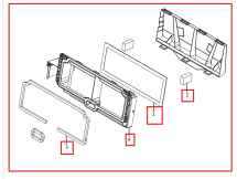 Корпус Фільтр салона  IVECO, HONGYAN OE: 5801597905; 5801593779; 6000027026; 8101-300103 - фото 3