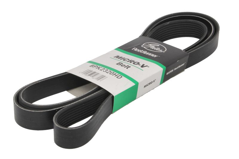 Доріжковий пас 8PK2320 GATES DAF, MERCEDES ( 8РК2320 ) OEM: 1878371, 9369930396