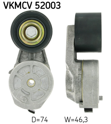 Натяжний механізм IVECO OEM: 504046191, 99436331, 99471920
