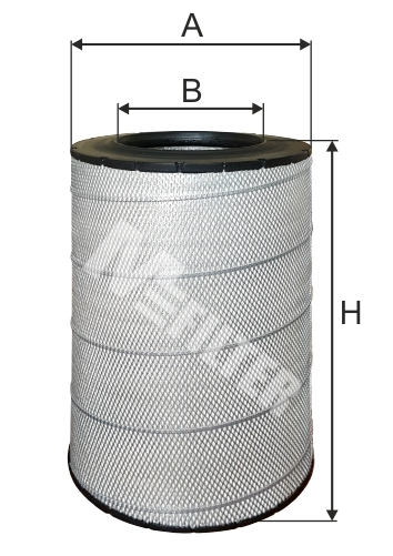 Фільтр повітряний Renault A557 MFilter ( C3217521, CF18202, LX2081, LX774 )